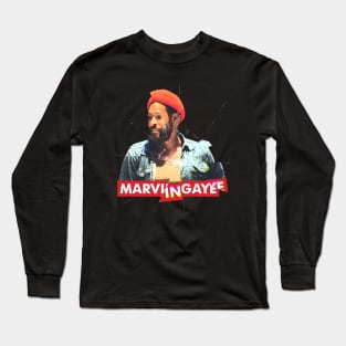 ART GLASS - MARVIN GAYE OKE Long Sleeve T-Shirt